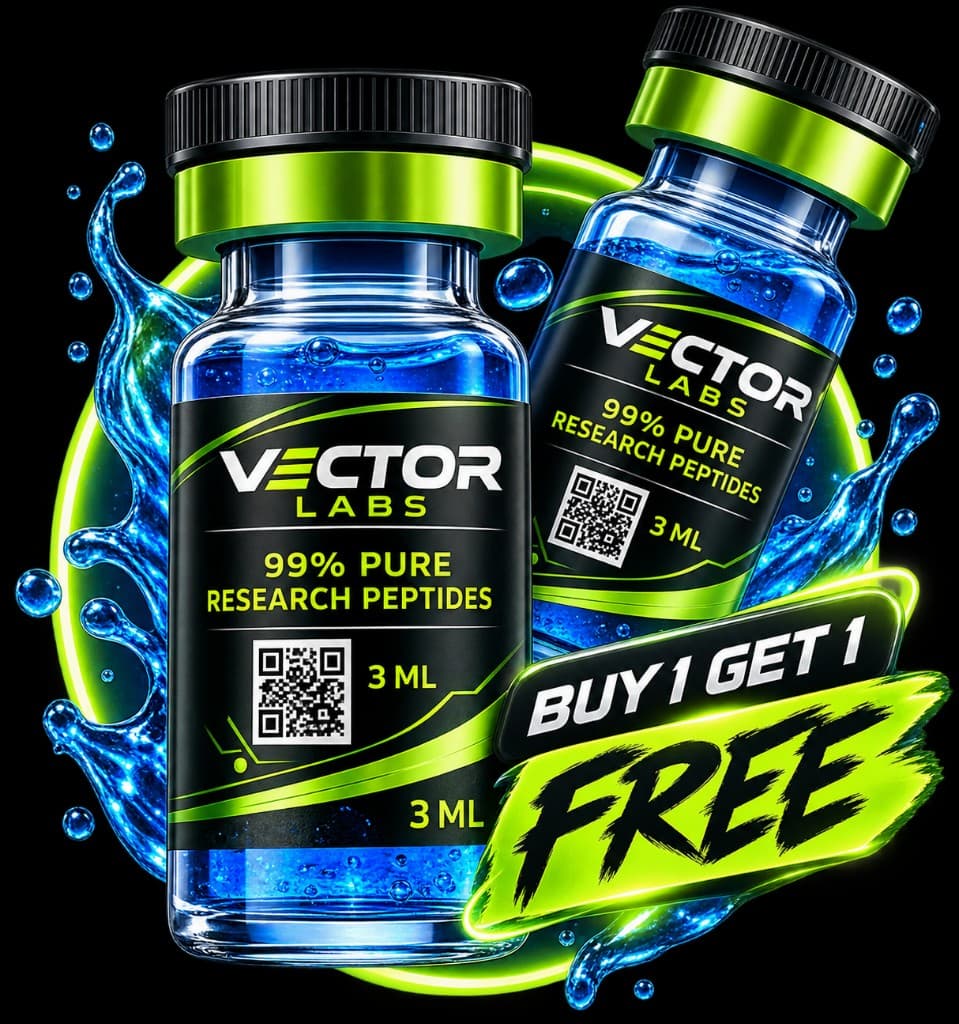 Vector Labs GHK-Cu research peptides — buy 1 get 1 free